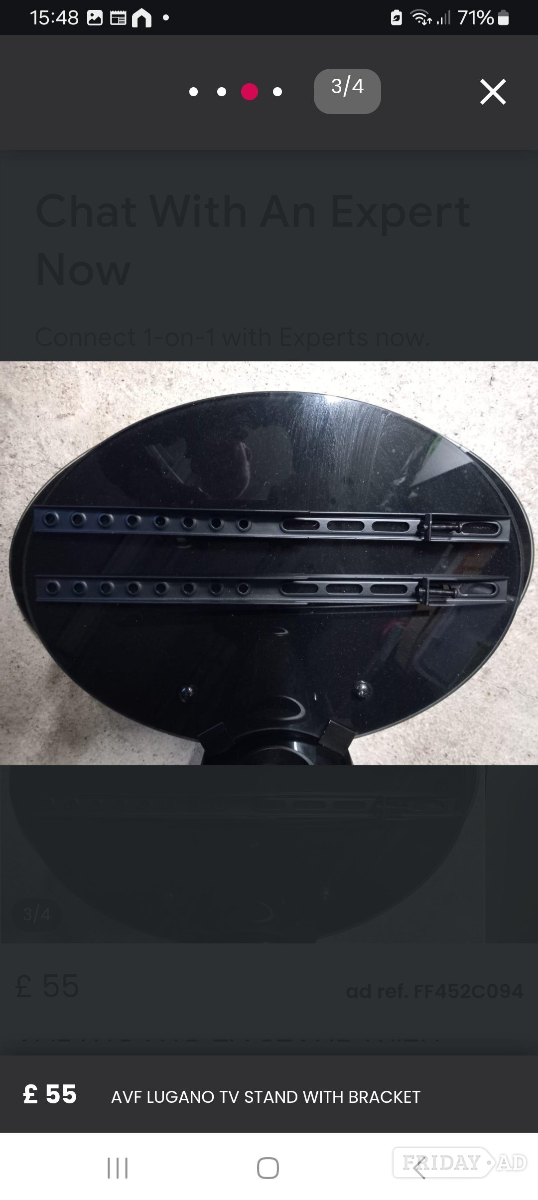 AVF LUGANO TV STAND