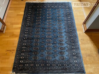 Bokhara Design Rug in Blue