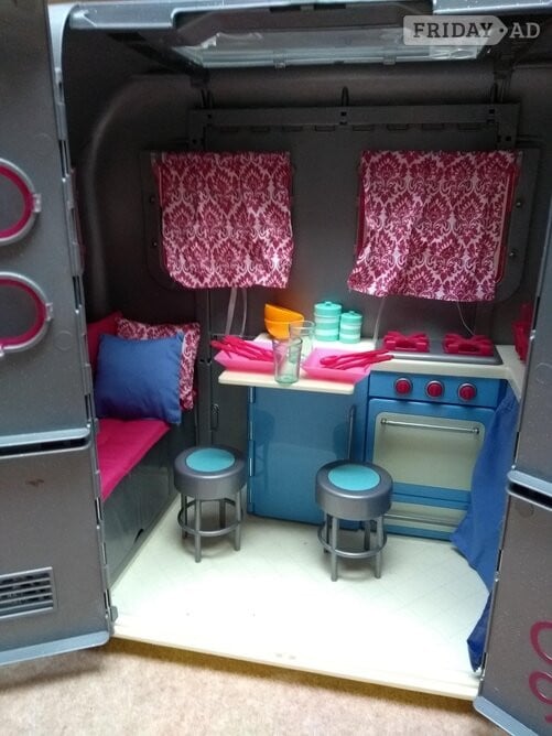 Our Generation Caravan and Doll - Baby & Kids