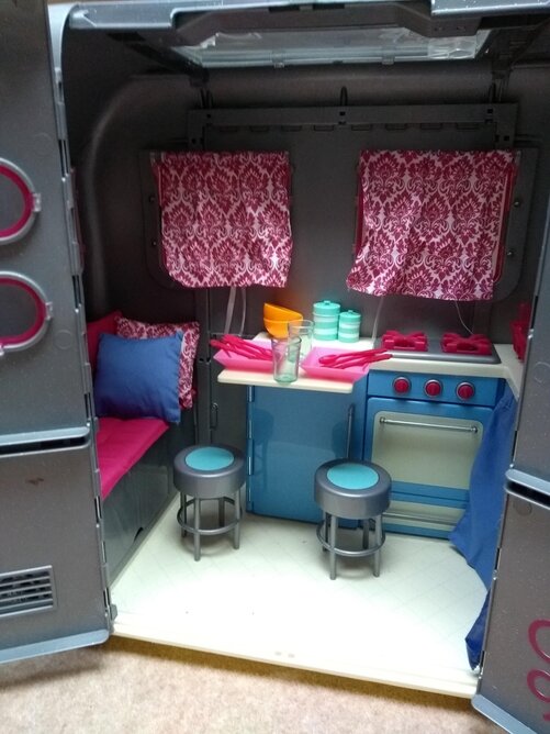 Our Generation Caravan and Doll - Baby & Kids