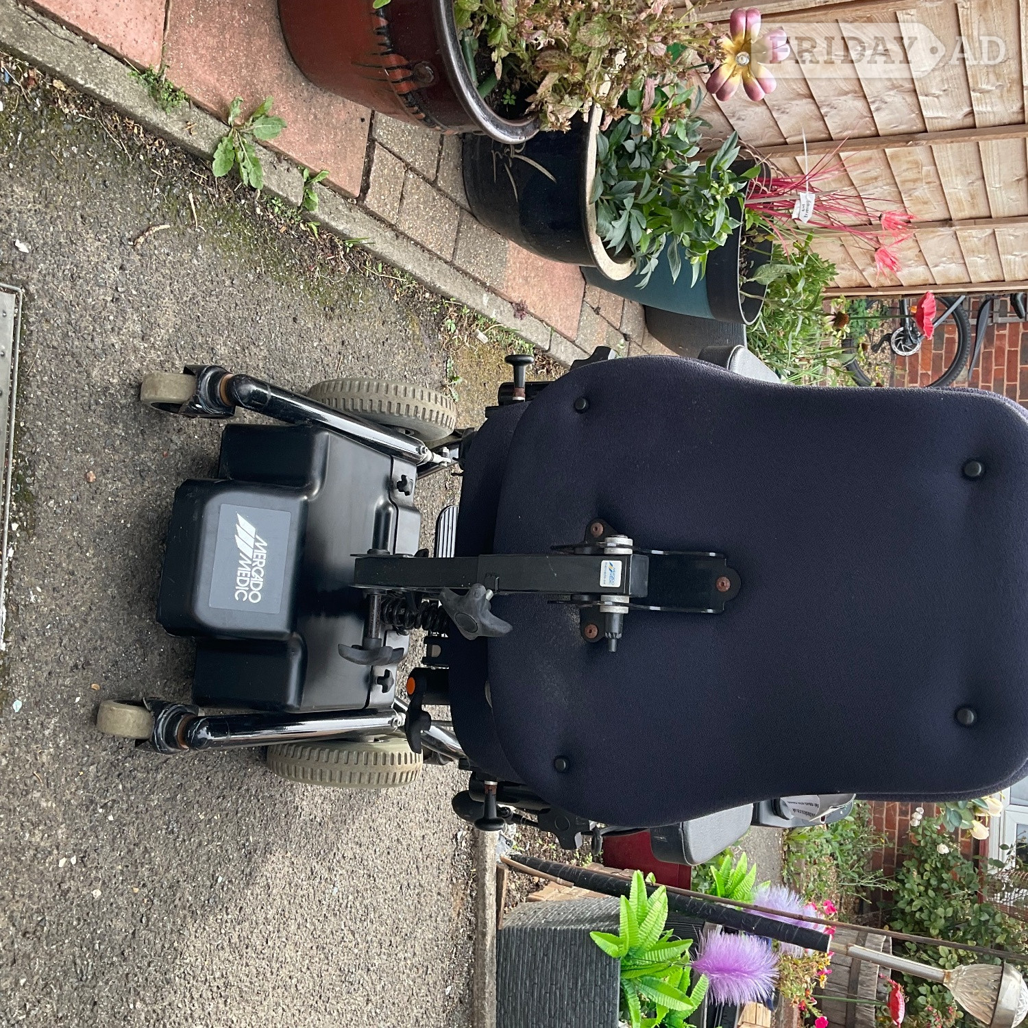 Brighton Electric wheelchair and ramps