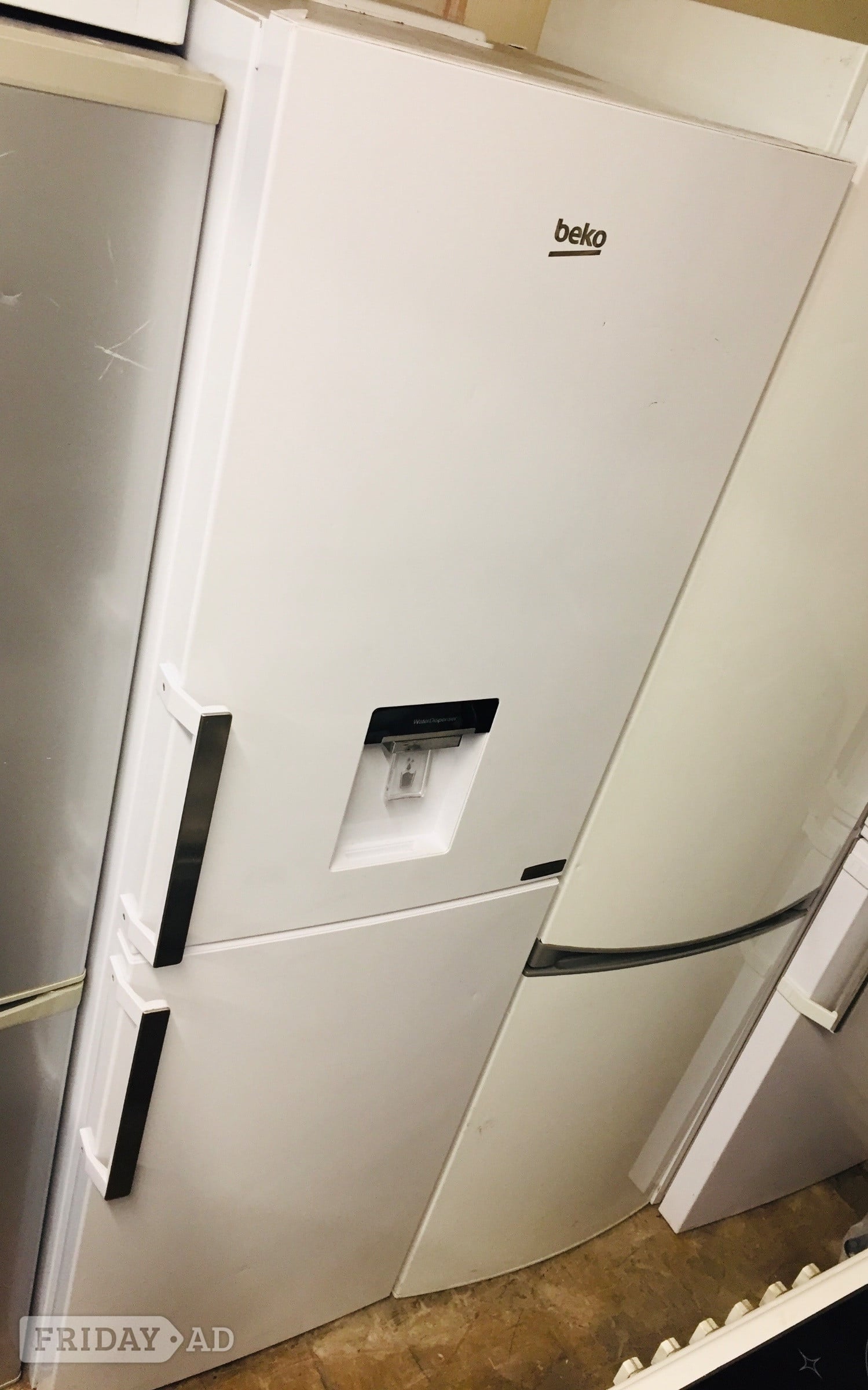 Beko fridge freezer frost free  with water dispenser  in Corby