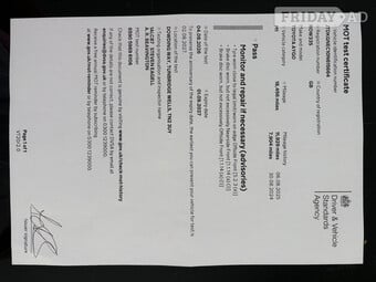 Aygo X-Trend VVT. MOT to 01.09.27