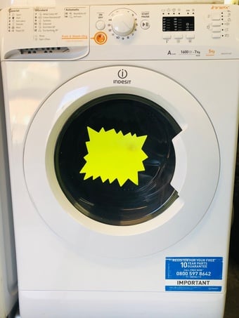 INDESIT 7kg wash & 5kg dry washer dryer in Great condition 
