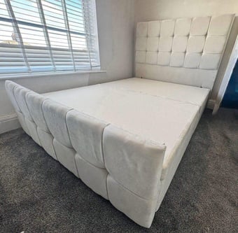 4 foot - CUBA DELUXE OTTOMAN DIVAN - choice of colours /fabrics