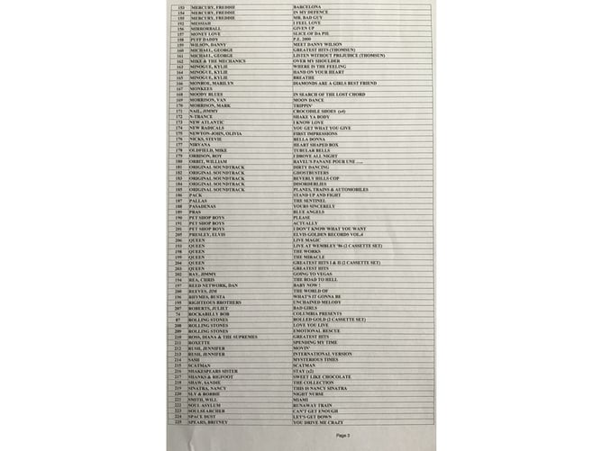 292 Music Cassette Tapes - Movies, Games, Books & Music