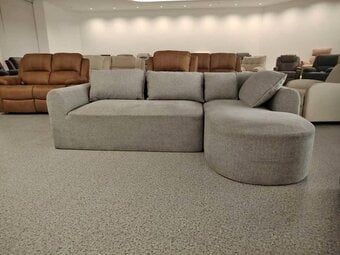 L-Shaped Corner Sofa Curved Sofa