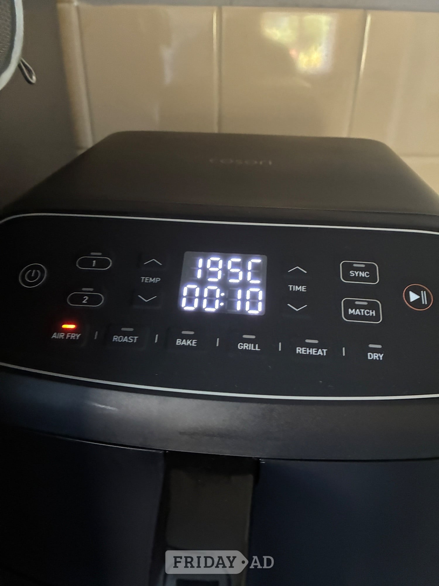 Cosori Double Stack Air Fryer 8.6L, in Bexhill-On-Sea