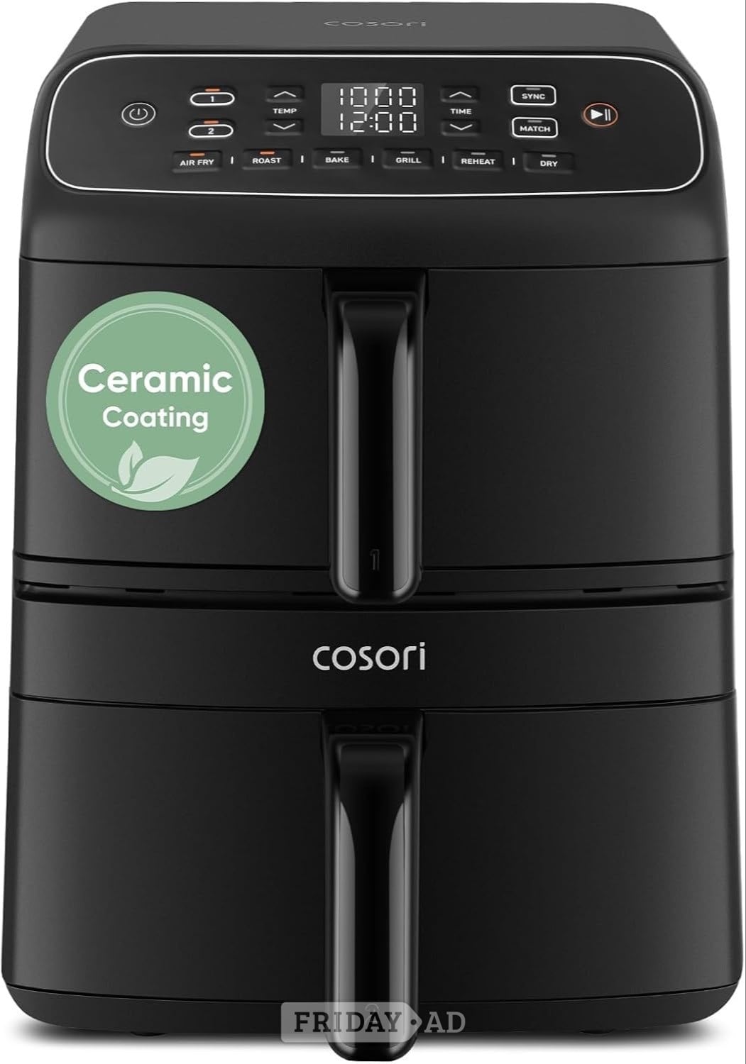 Bexhill-On-Sea Cosori Double Stack Air Fryer 8.6L,
