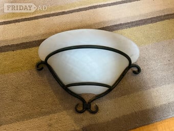 Three Wall Lights - Uplighter design made by Elstead Lighting
