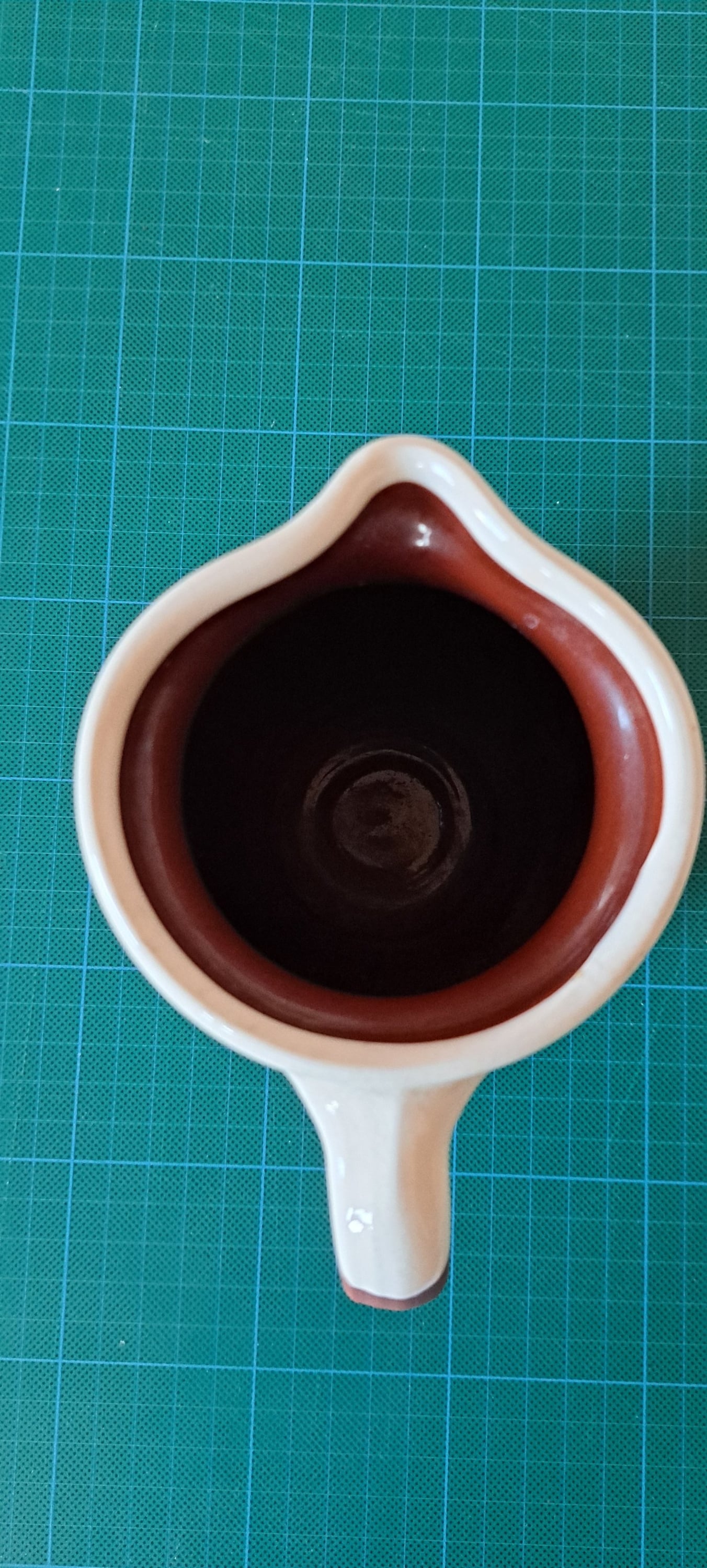 EARLY ROYAL BARUM WARE TERRACOTTA JUG BRANNAN DEVON KITCHENALIA  - Antiques & Collectables