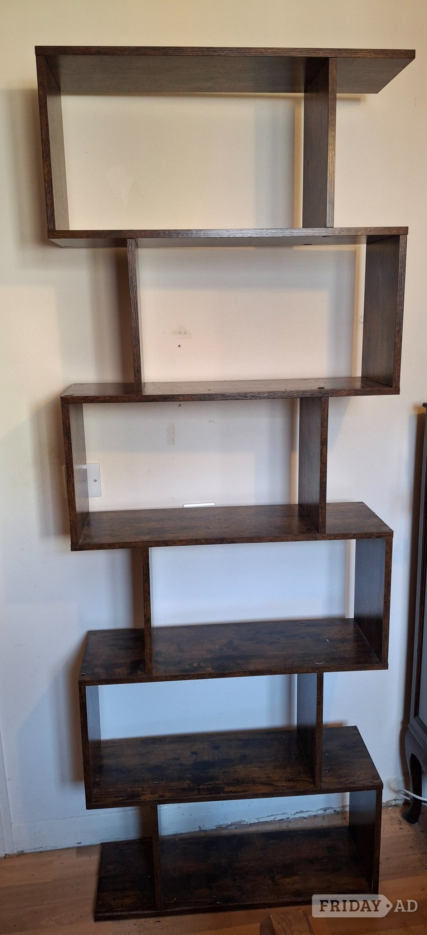 Shelved storage unit book shelf x2 in Brighton
