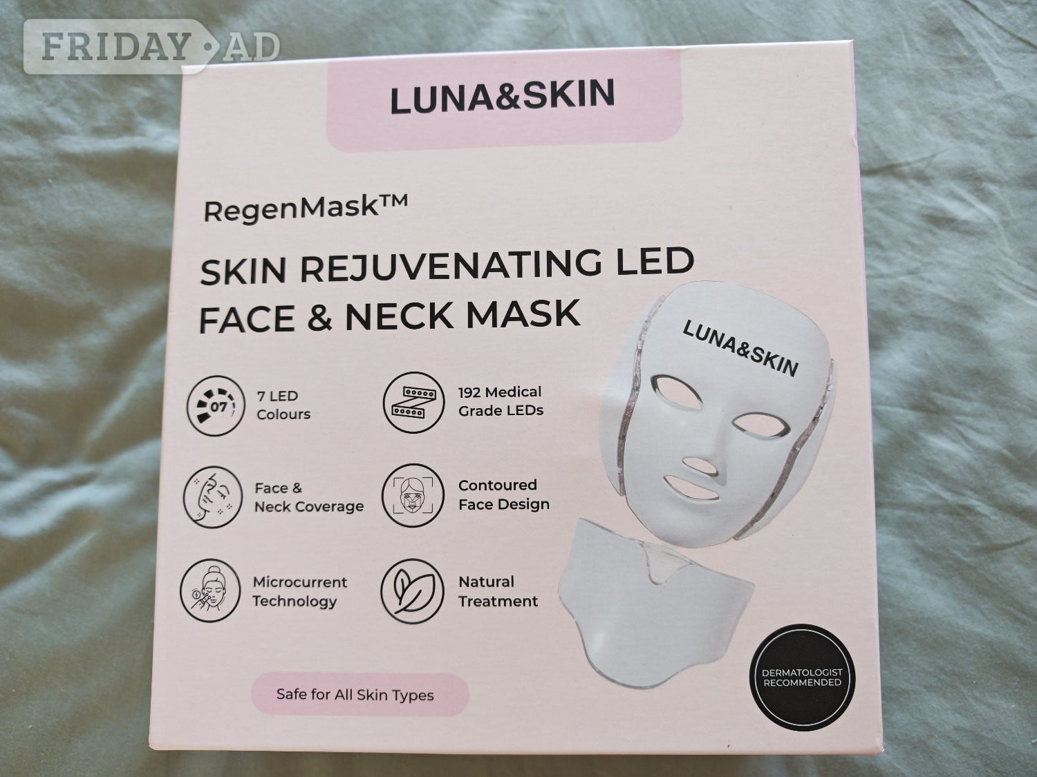 LUNA&SKIN Regen Mask - Brand new (unused) in Horley