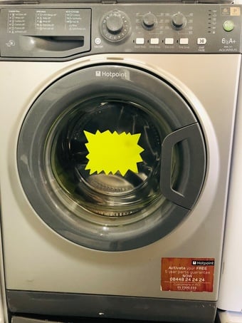 Hotpoint 6KG load washing machine works perfectly 