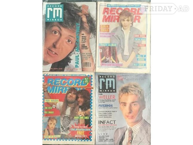 166 off Music Magazines, mainly Record Mirror & Look In in Aylesbury