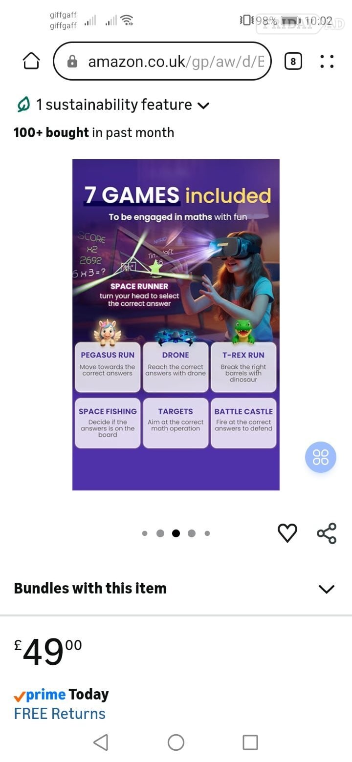 Vr Heromask mathematics 