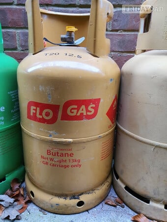 FULL FLOGAS BUTANE 21MM GAS BOTTLE 13KG (FULL) £90