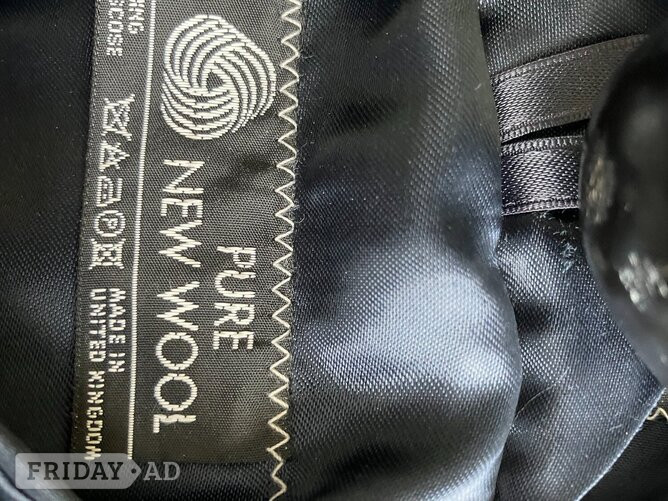 Gents Crombie Style All Wool Overcoat