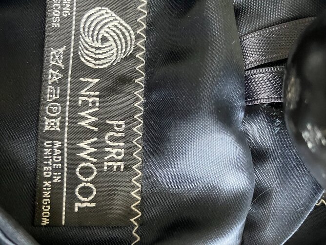 Gents Crombie Style All Wool Overcoat