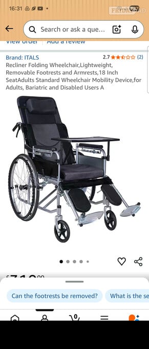 New wheel chair for sale