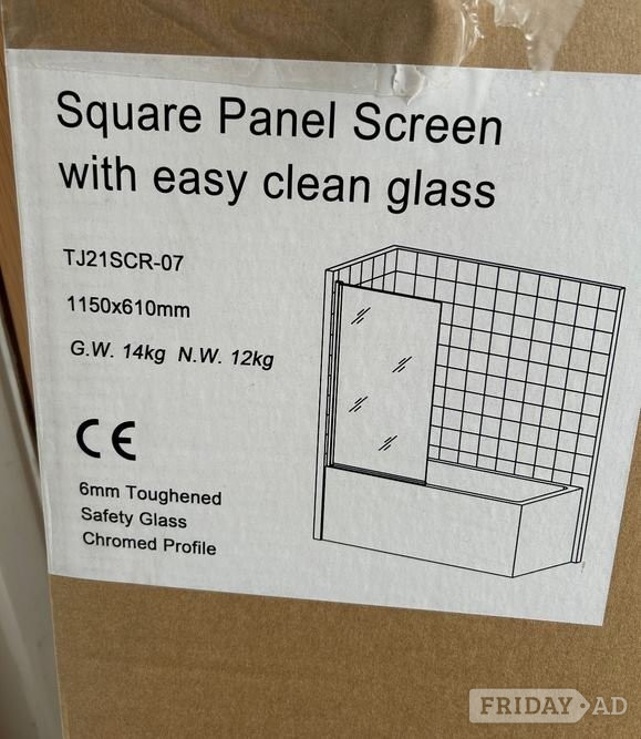 Bath screen shower screen in Waterlooville