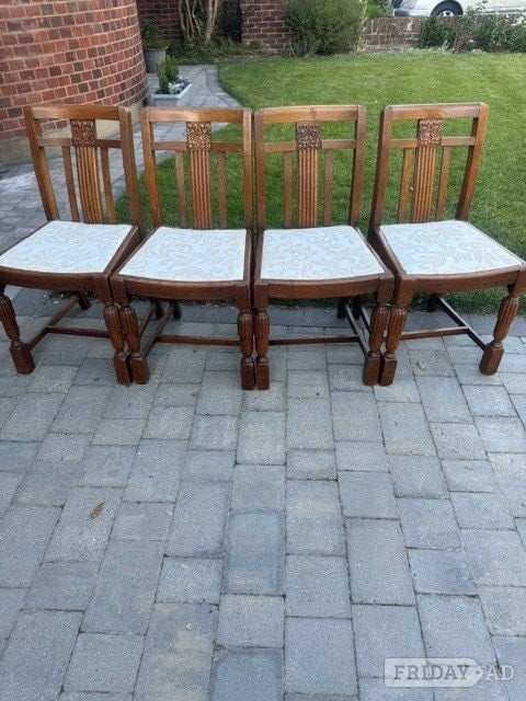 Esher Antique dining chairs, 