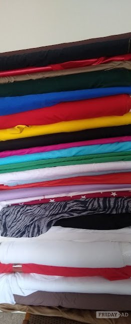 Leicester Fabric rolls for sale £1.00 per meter or £85 for 100 meters