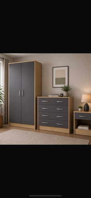 BARDALONA TRIO SET -GREY
