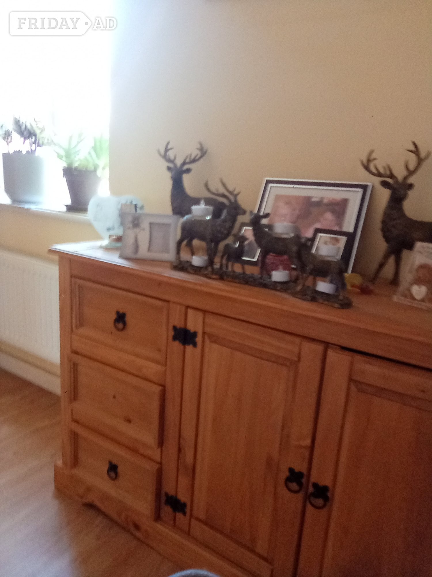 Corner unit ; TV stand, book shelf  sideboard  television  microw in Melksham