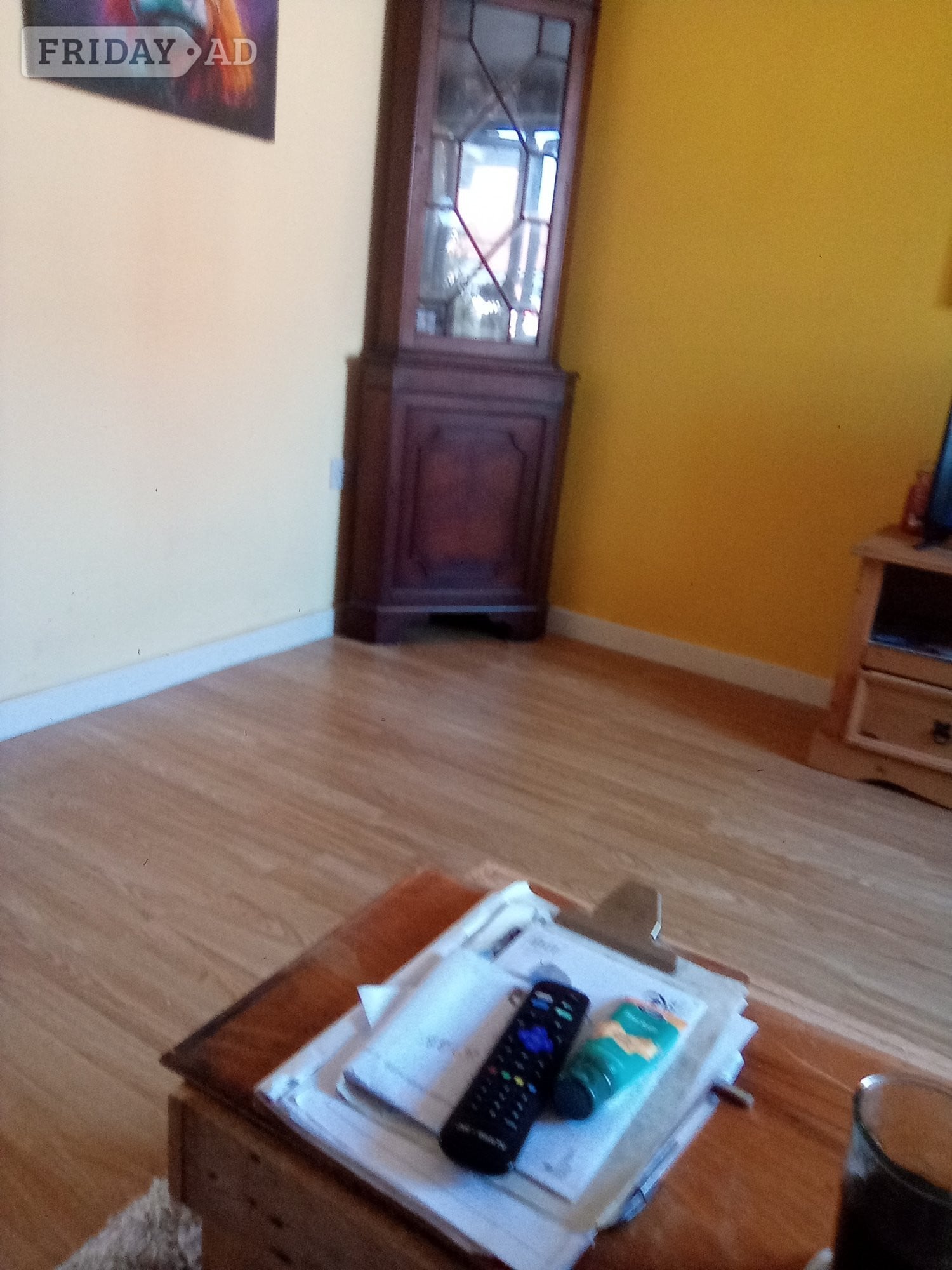 Melksham Corner unit ; TV stand, book shelf  sideboard  television  microw