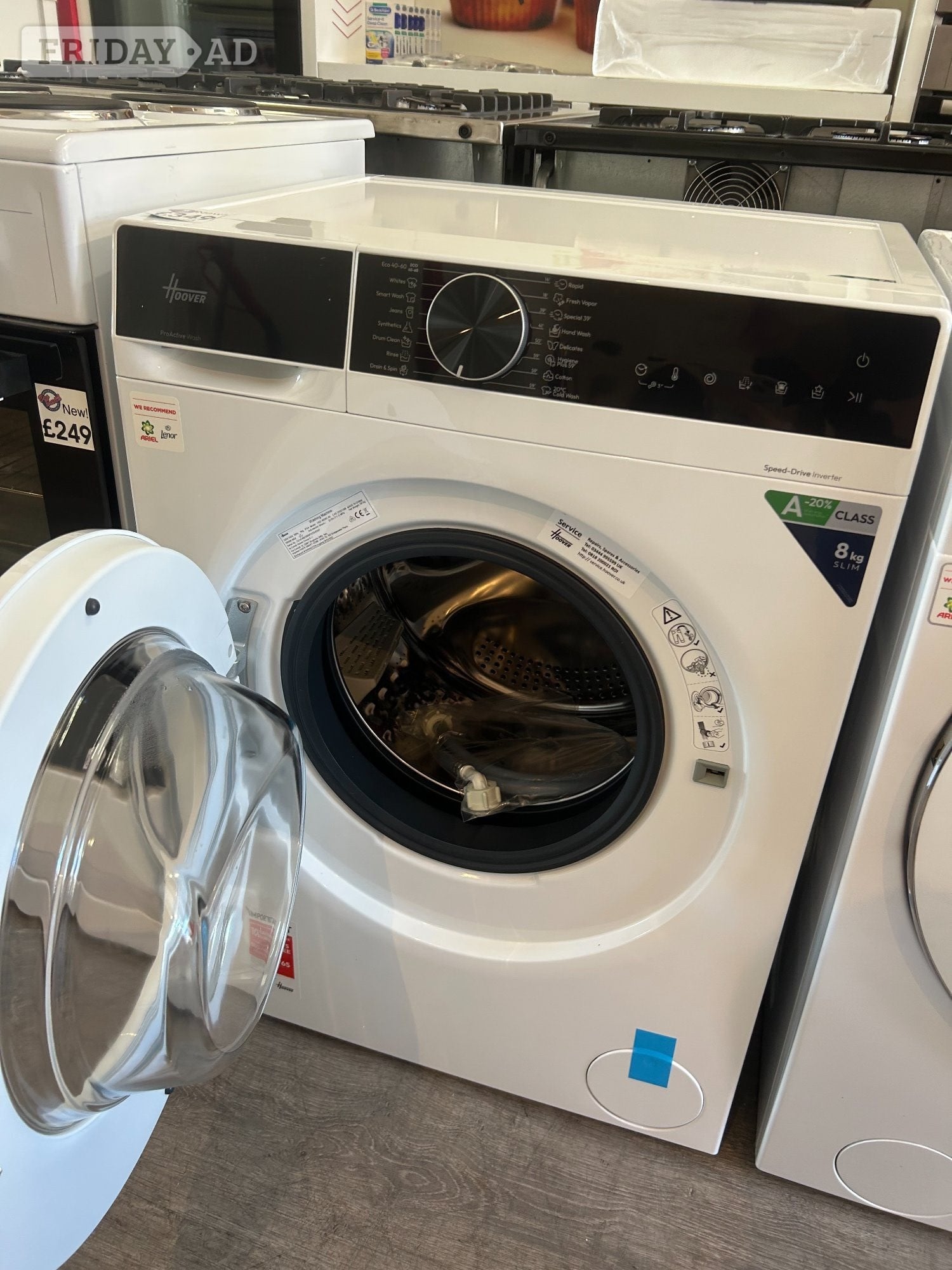 HOOVER 8KG WASHING MACHINE BRAND NEW