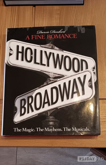 Hollywood Broadway A Fine Romance. Big, heavy coffee table book. 