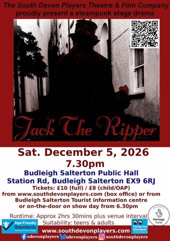 Jack the Ripper Theatre show - Budleigh Salterton