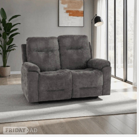3&2 GUILDFORD RECLINER -GREY FABRiC