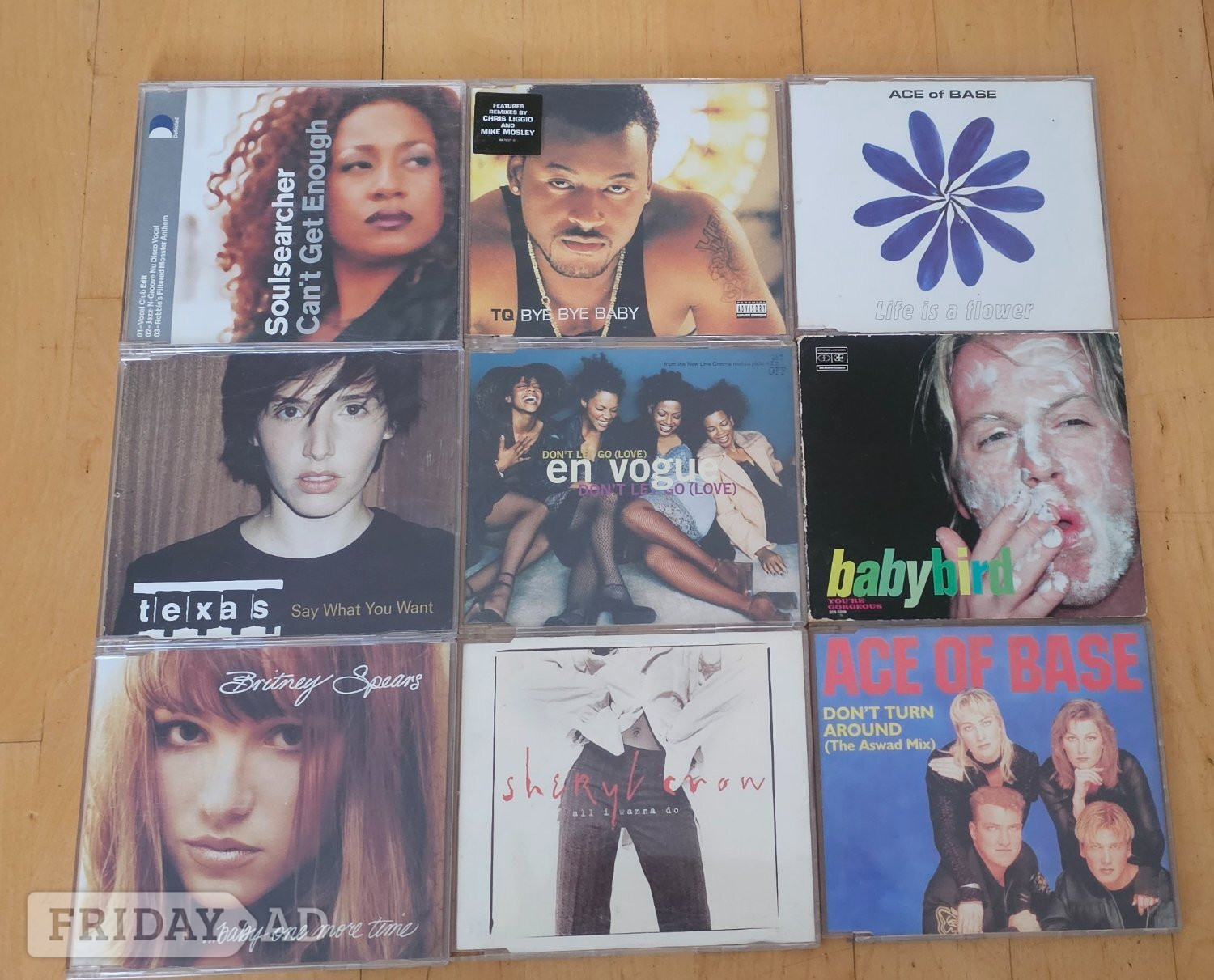 Eastbourne Box of Used CD's - mixed genre's Album's & Single's