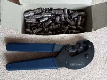Cablecon F Plug Crimp tool