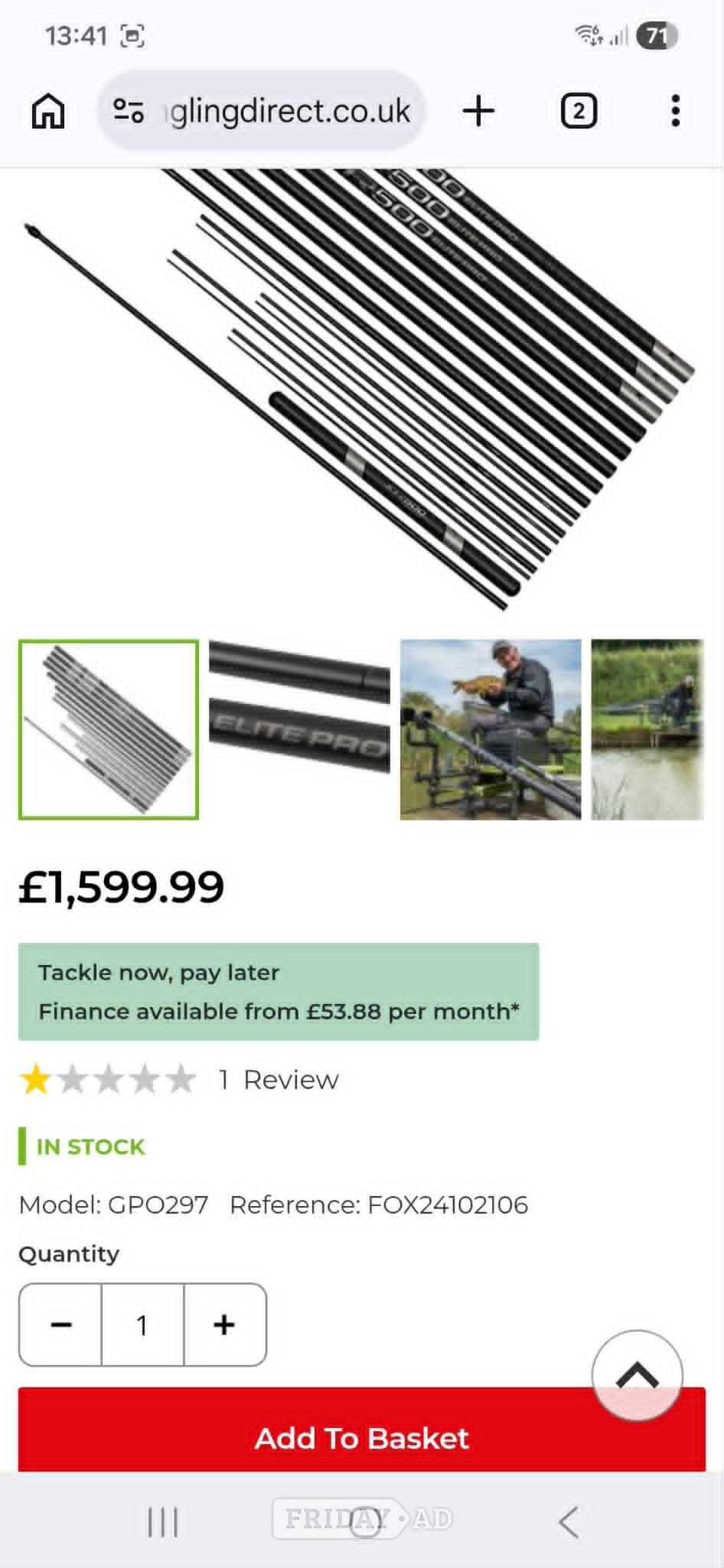 new 16 matrix xtr500 pole  - Hobbies & Leisure in Northampton