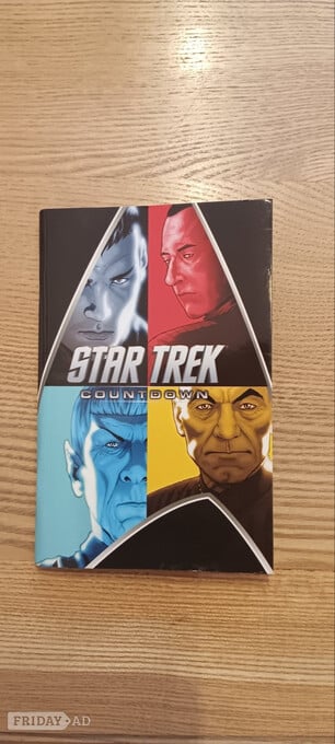 Star Trek Countdown Graphic Novel. DVD issue..