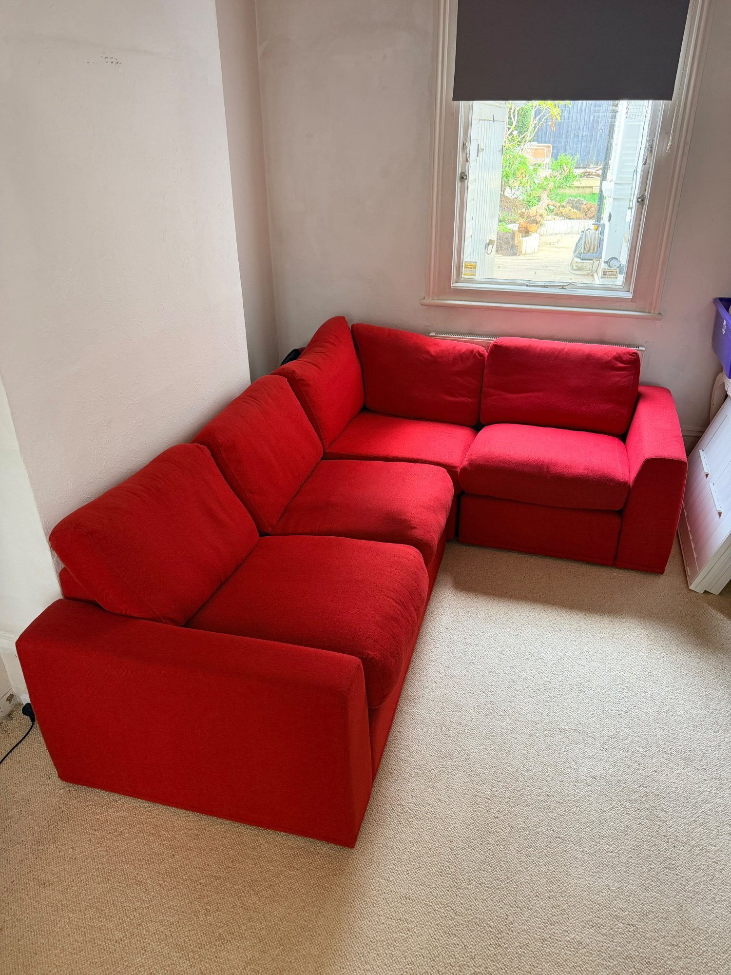 Corner sofa for £185