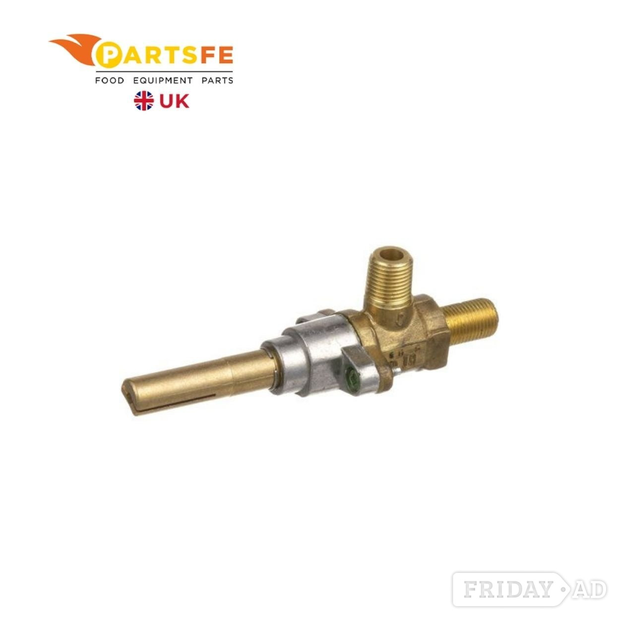 Southbend 1176004 Burner Valve ,1/8"MPT X 3/8-27 in Manchester