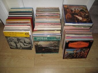 400  CLASSICAL  LPs  COLLECTION FOR SALE  