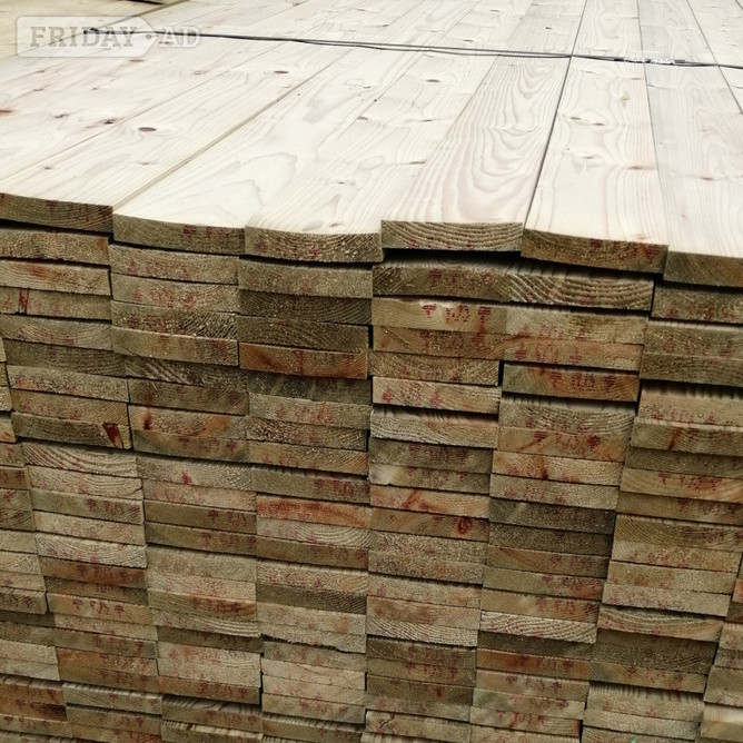 4x1 PAR Timber. Treated Green 5.1m Lengths