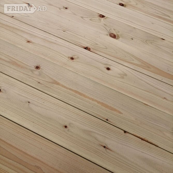 4x1 PAR Timber. Treated Green 5.1m Lengths - DIY in Wigan
