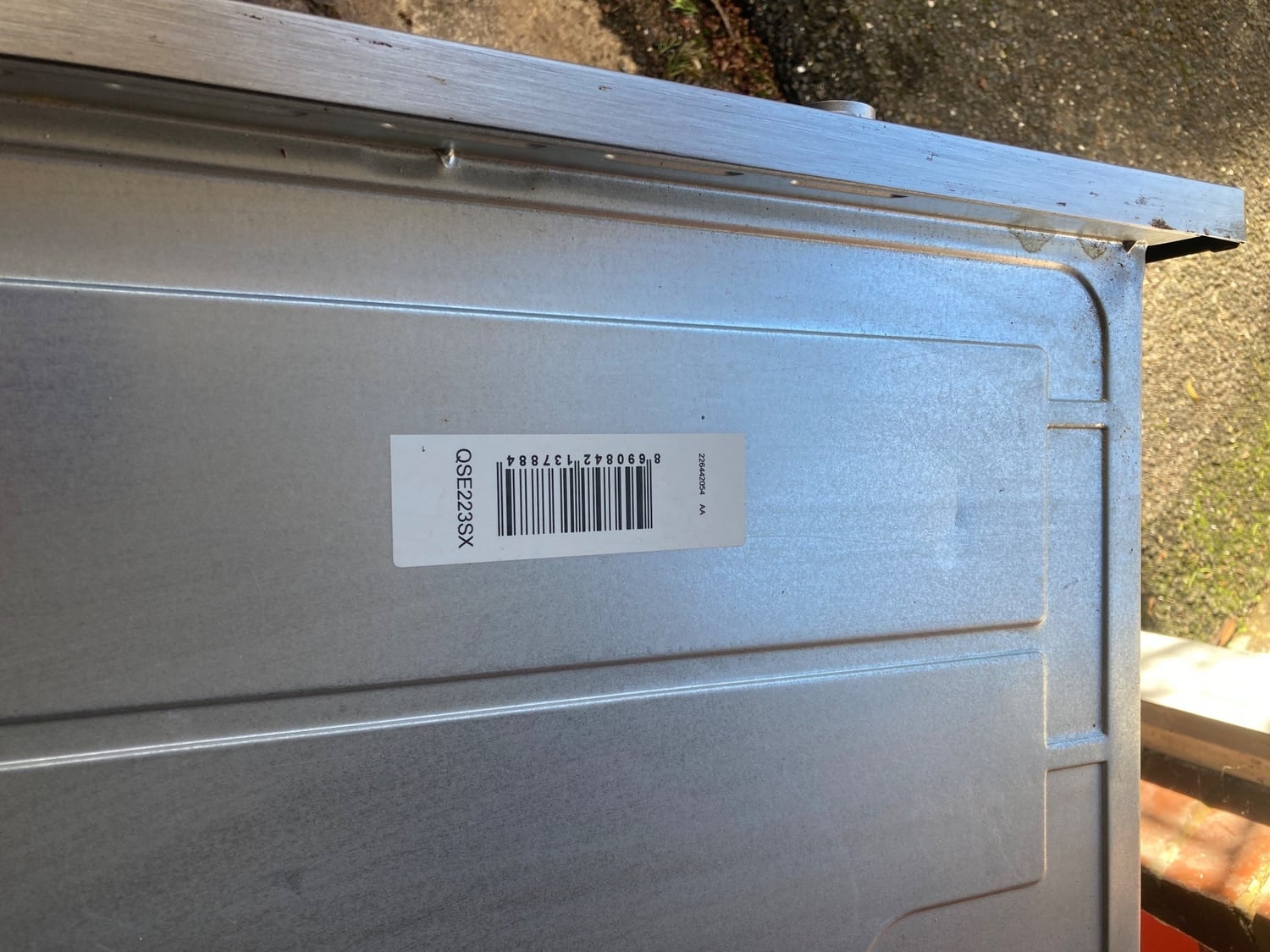 Beko single oven, stainless steel, good condition