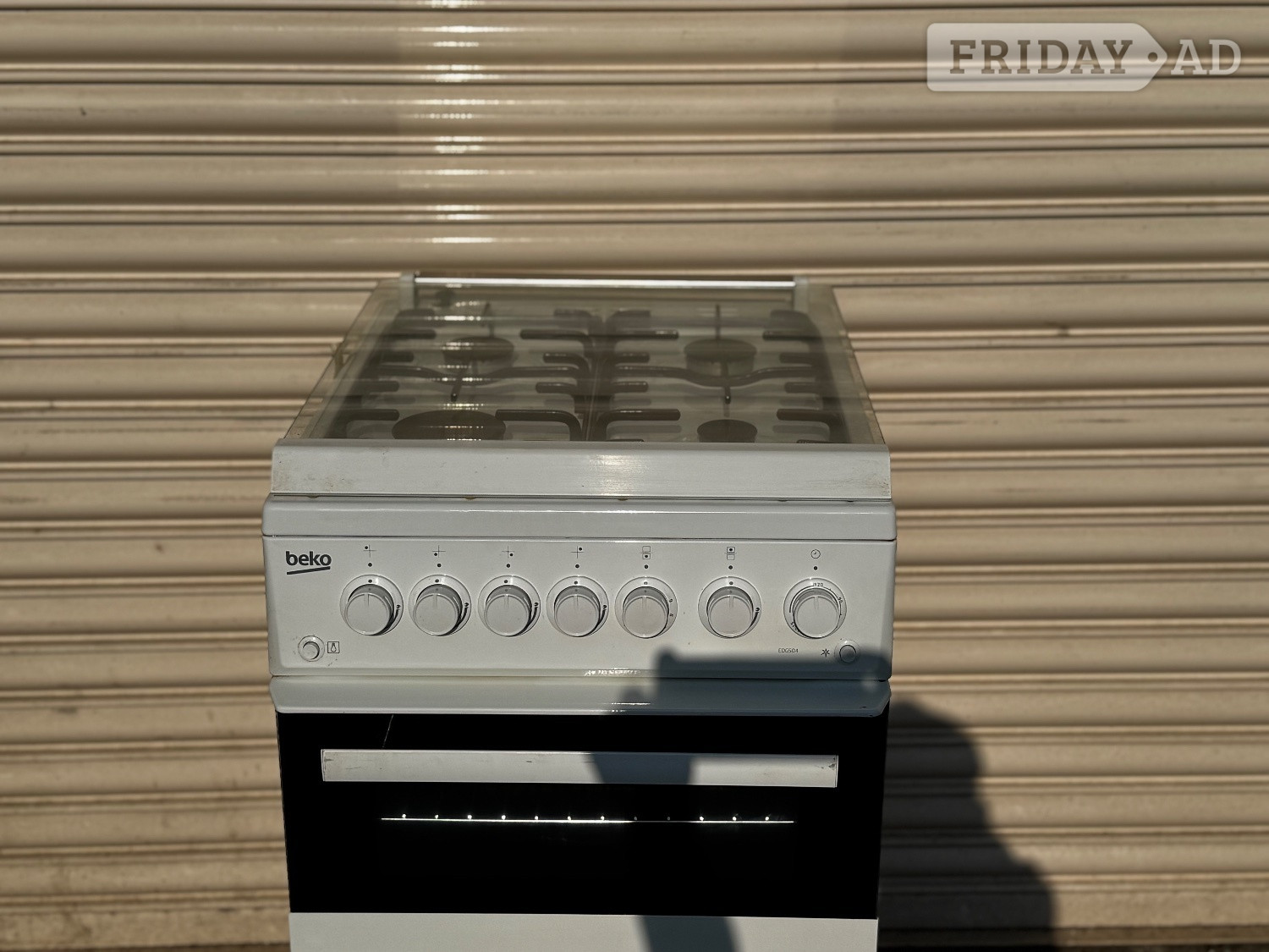 Romford Beko gas cooker 50cm fsd 3 months warranty
