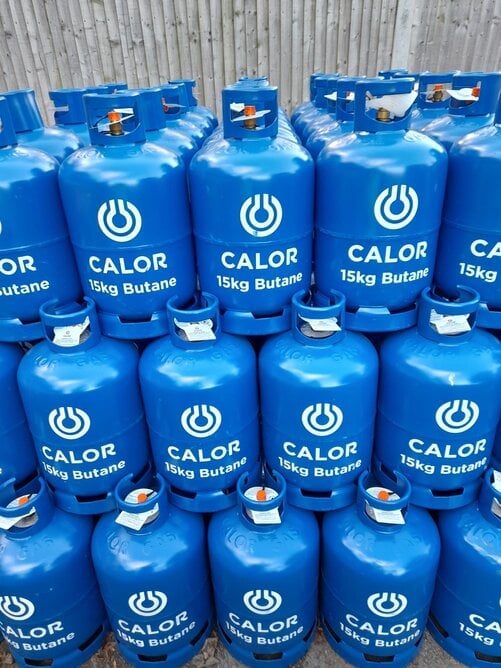 Calor 15kg Butane Gas Bottle. Free Delivery in Brighton & Sussex