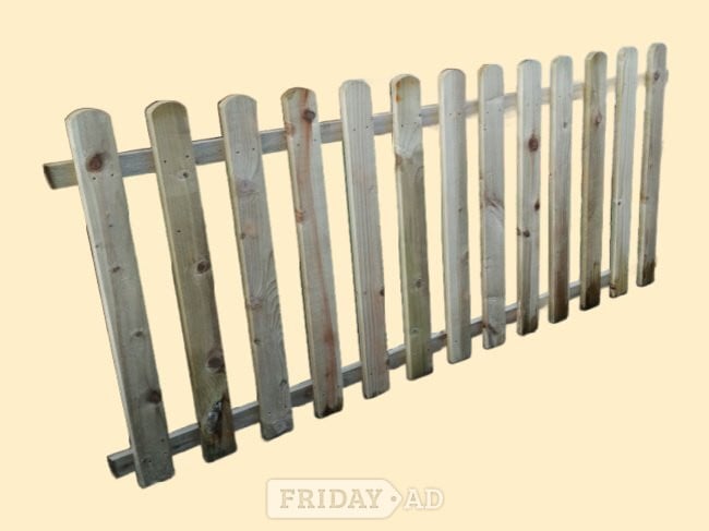 Wigan ROUND TOP PICKET FENCE PANELS FROM £38
