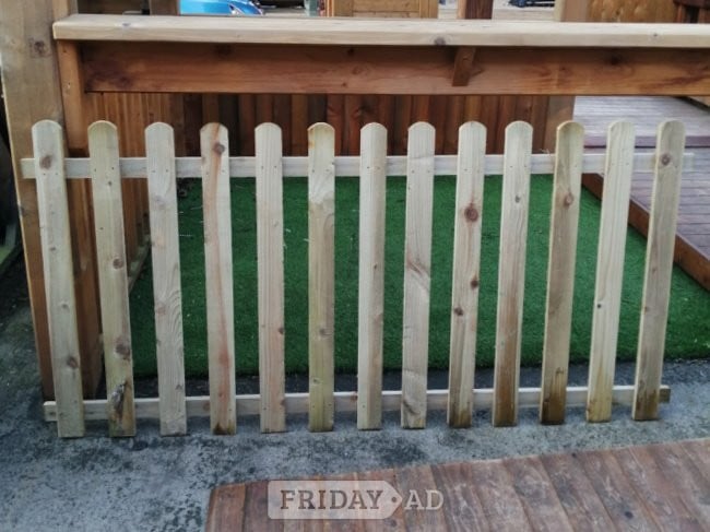 ROUND TOP PICKET FENCE PANELS FROM £38 - Garden in Wigan