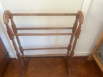 Victorian style clothes rail