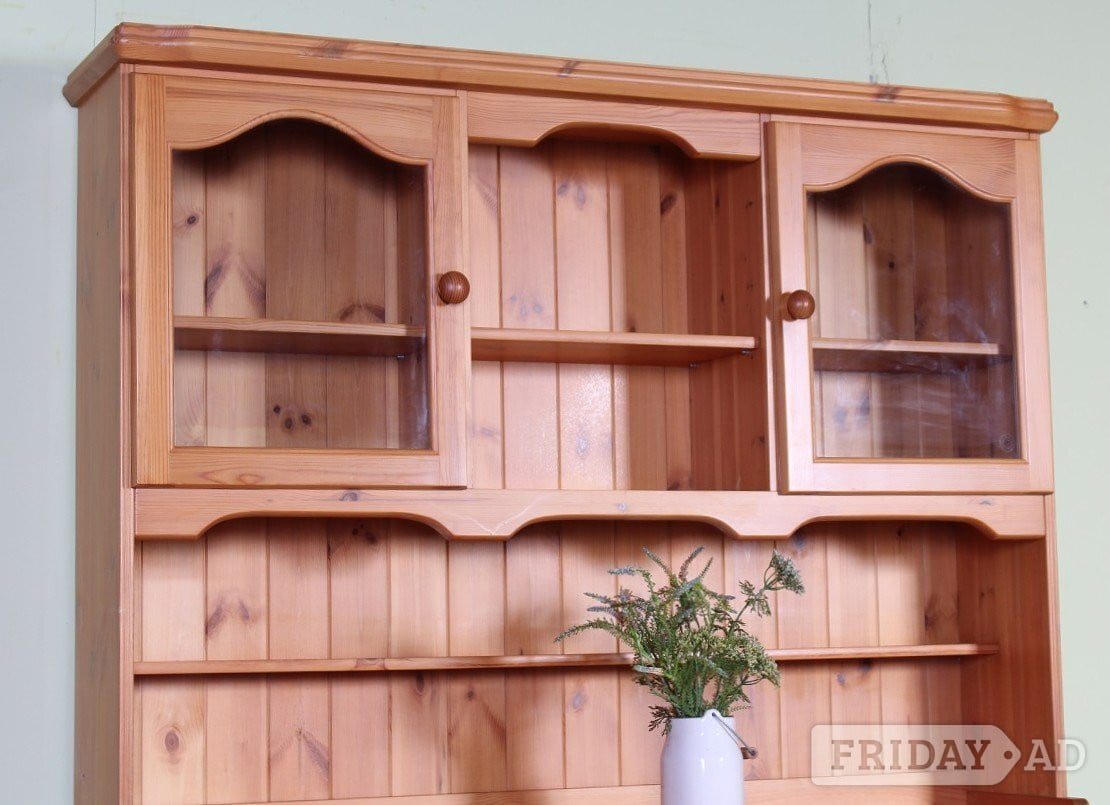 UK Delivery - Cottage Pine Welsh Dresser Very Well Made  - Furniture